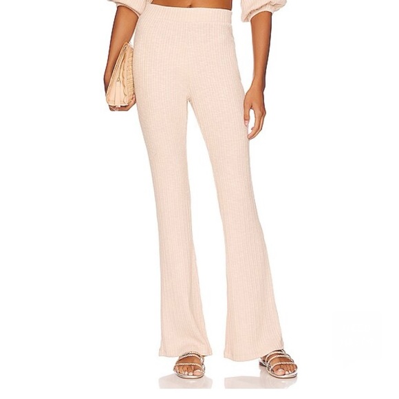 L*SPACE NWT Jasper Pants ribbed loungewear M - Picture 3 of 6